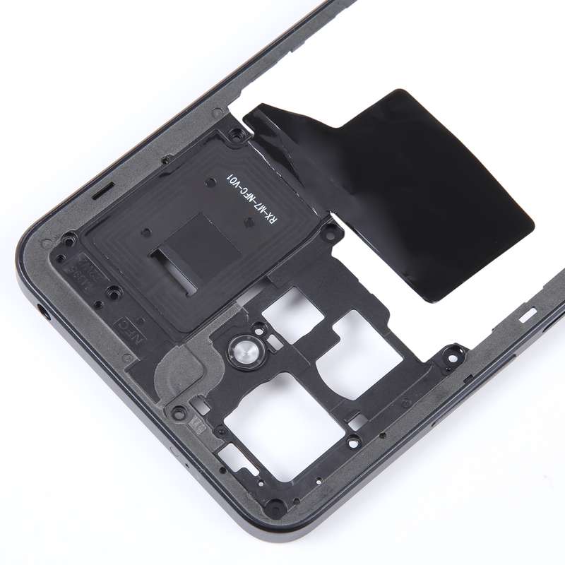 For Xiaomi Redmi Note 12 4G Original Middle Frame Bezel Plate (Black)