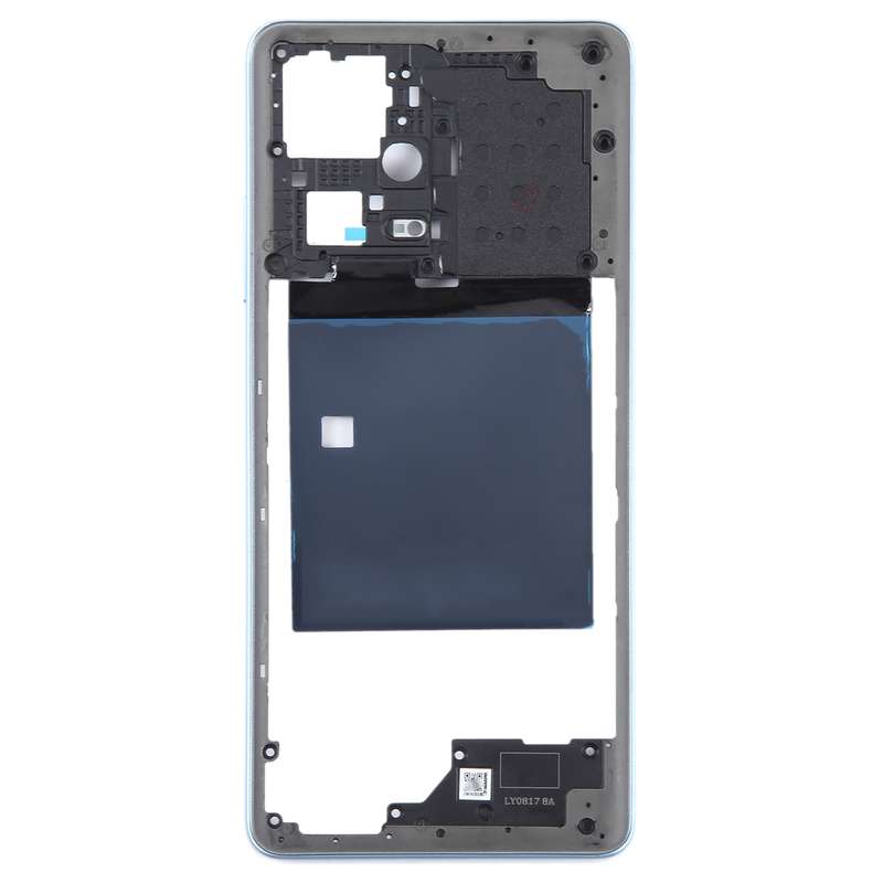 For Xiaomi Redmi Note 12 Pro+ Original Middle Frame Bezel Plate (Black)