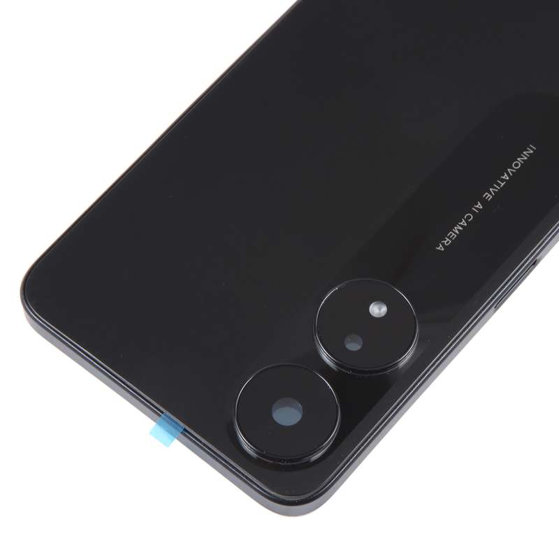 For OPPO A78 5G Original Battery Back Cover with Middle Frame(Black)