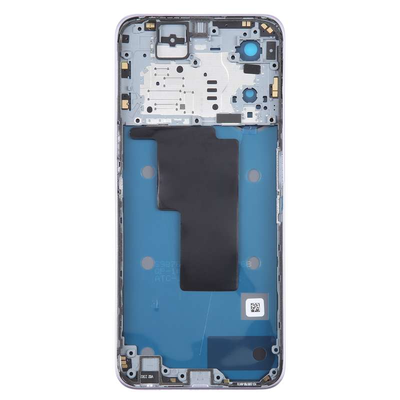 For OPPO A78 5G Original Battery Back Cover with Middle Frame(Black)