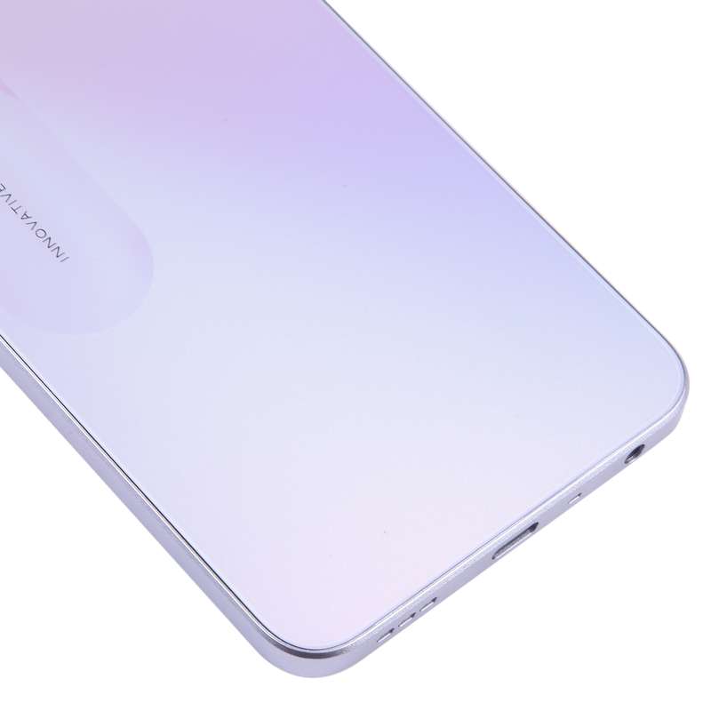 For OPPO A78 5G Original Battery Back Cover with Middle Frame(Black)