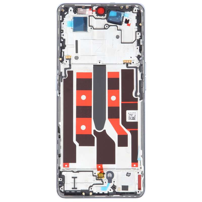 For OPPO Reno8 T 5G Original Front Housing LCD Frame Bezel Plate (Blue)