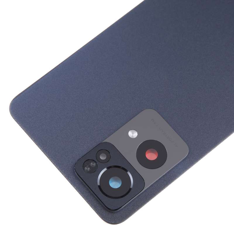 For OPPO Reno7 Pro Original Battery Back Cover with Camera Lens Cover(Blue)