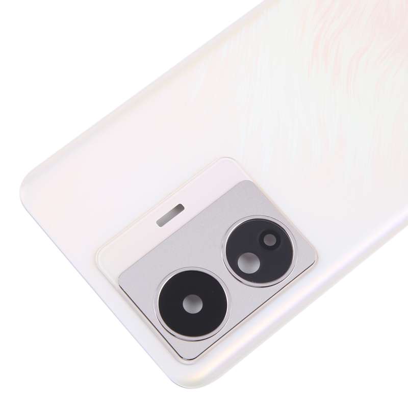 For vivo S15e Original Battery Back Cover with Camera Lens Cover(Pink)