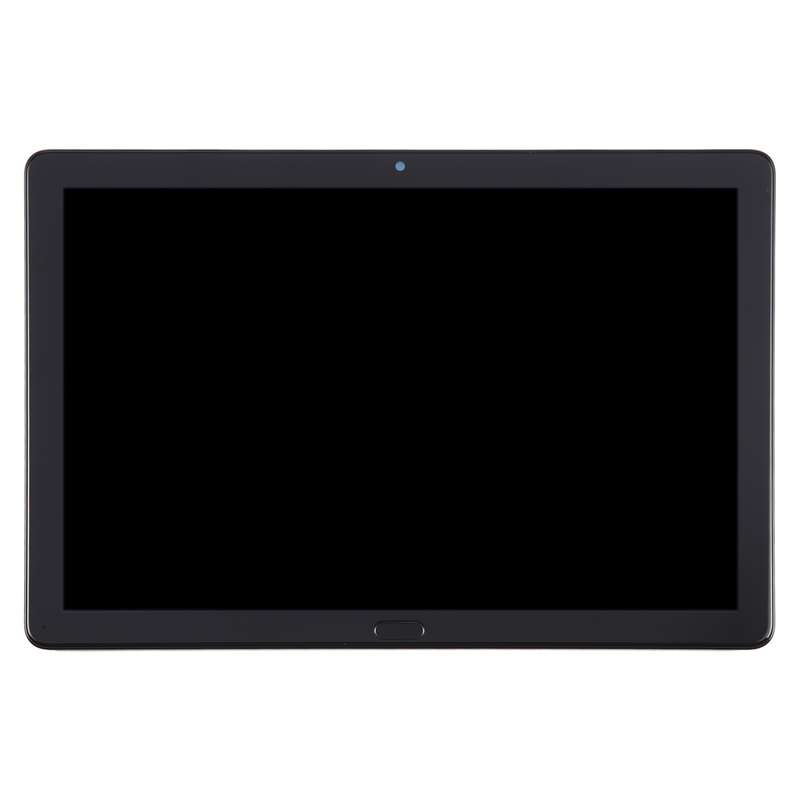 LCD Screen For Huawei MediaPad M5 Lite 10.1 BAH2-W19/BAH2-L09 Digitizer Full Assembly with Frame(Bla