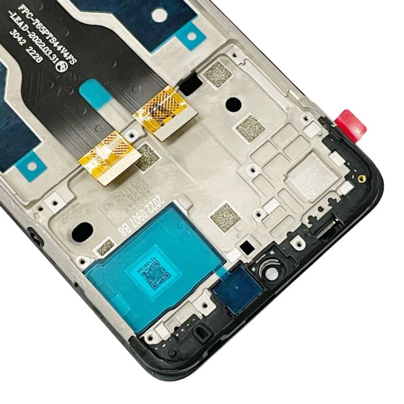 LCD Screen For Cricket Icon 4 WTCKT01 Digitizer Full Assembly with Frame(Black)