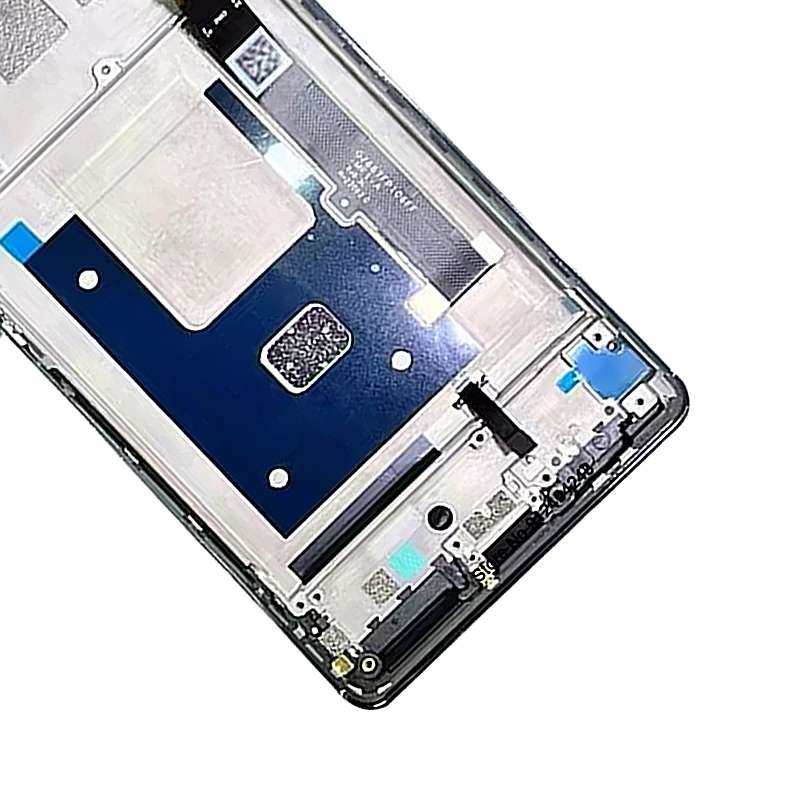 AMOLED LCD Screen For ZTE Axon 40 Pro A2023 Digitizer Full Assembly with Frame(Black)