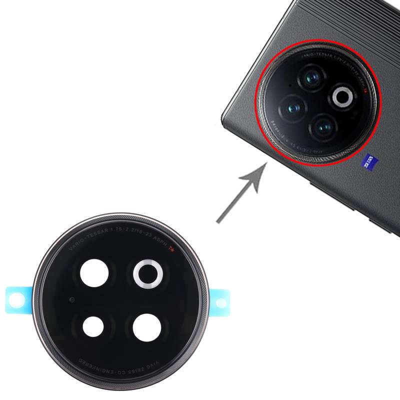 For vivo X Fold2 Original Camera Lens Cover (Black)