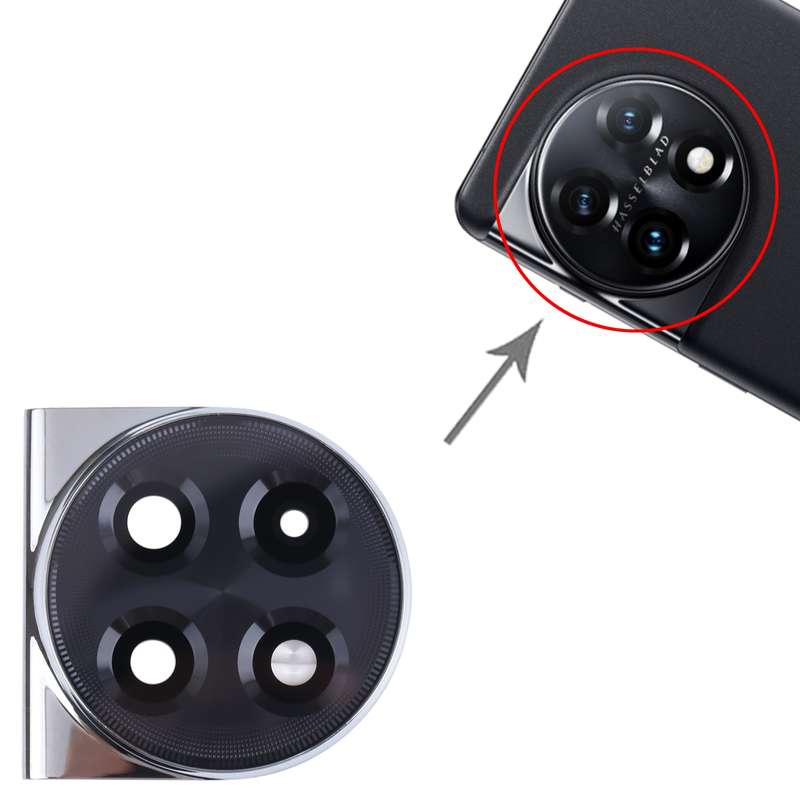 For OnePlus 11R / Ace 2 Original Camera Lens Cover(Black)