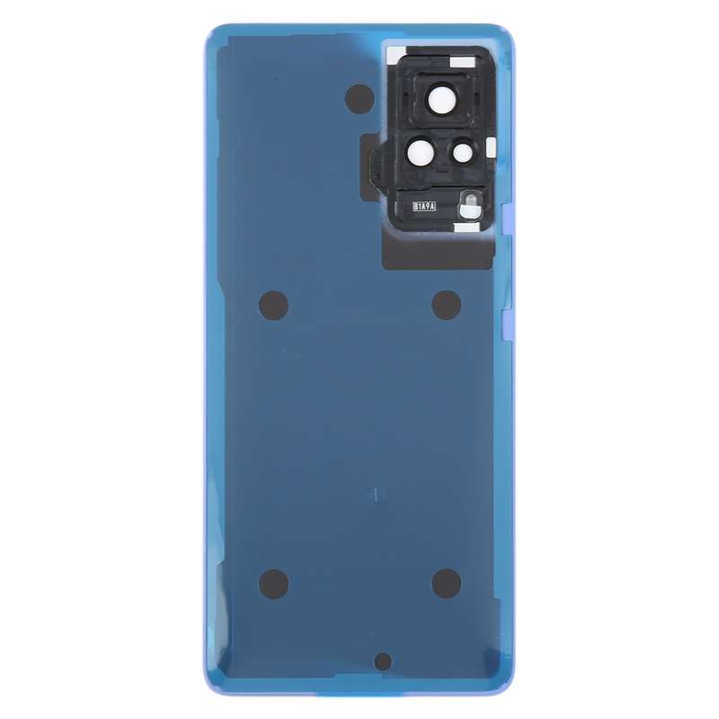 For vivo X60 Pro Global Original Battery Back Cover with Camera Lens Cover(Pink)