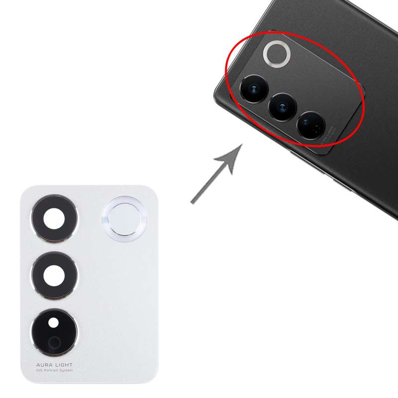For vivo V27 / V27 Pro Original Camera Lens Cover (Green)