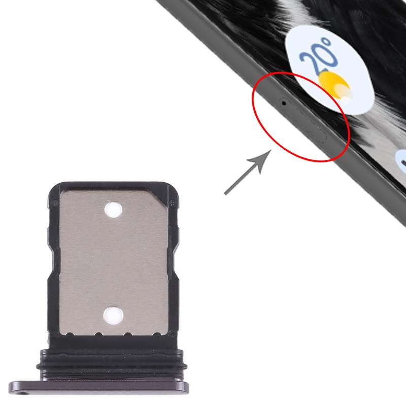 For Google Pixel 7 Pro Original SIM Card Tray with SIM Pin (Gold)