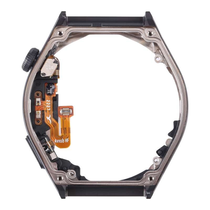 Original LCD Screen Frame Bezel Plate For Huawei Watch GT 3 Pro 46mm (Black)