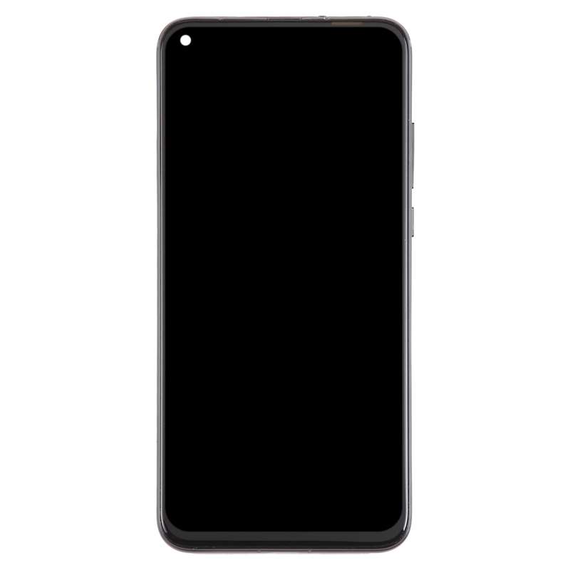 For Honor View 20 Original LCD Screen Digitizer Full Assembly with Frame (Black)