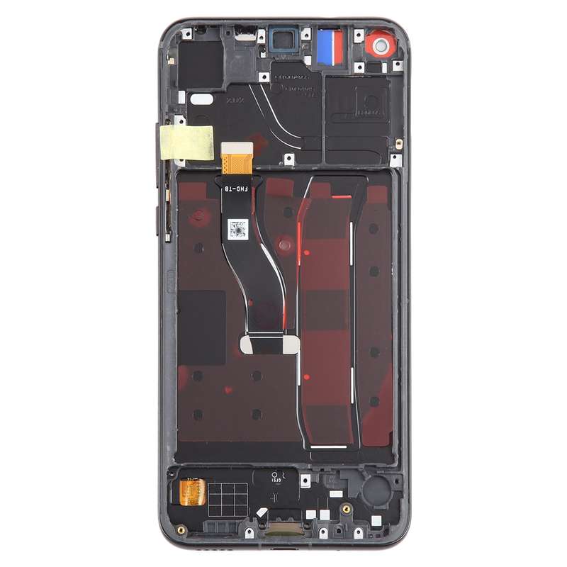 For Honor View 20 Original LCD Screen Digitizer Full Assembly with Frame (Black)