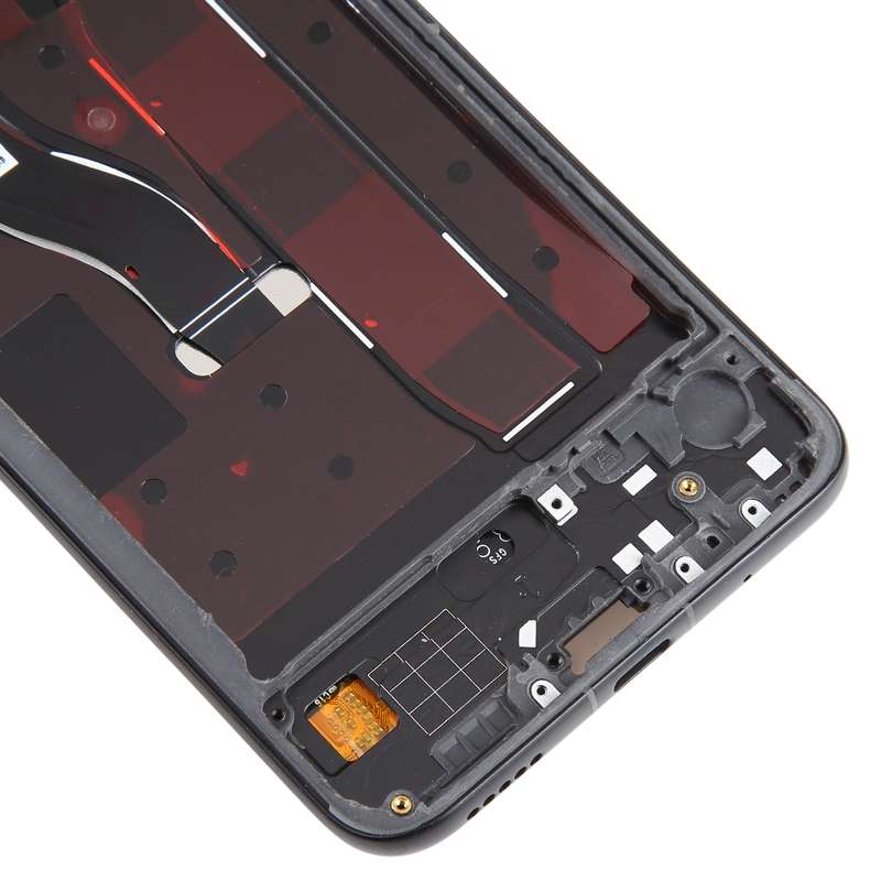 For Honor View 20 Original LCD Screen Digitizer Full Assembly with Frame (Black)