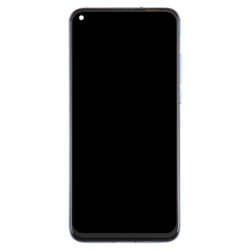 For Honor View 20 Original LCD Screen Digitizer Full Assembly with Frame (Black)