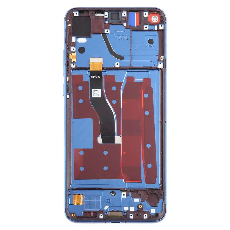 For Honor View 20 Original LCD Screen Digitizer Full Assembly with Frame (Black)