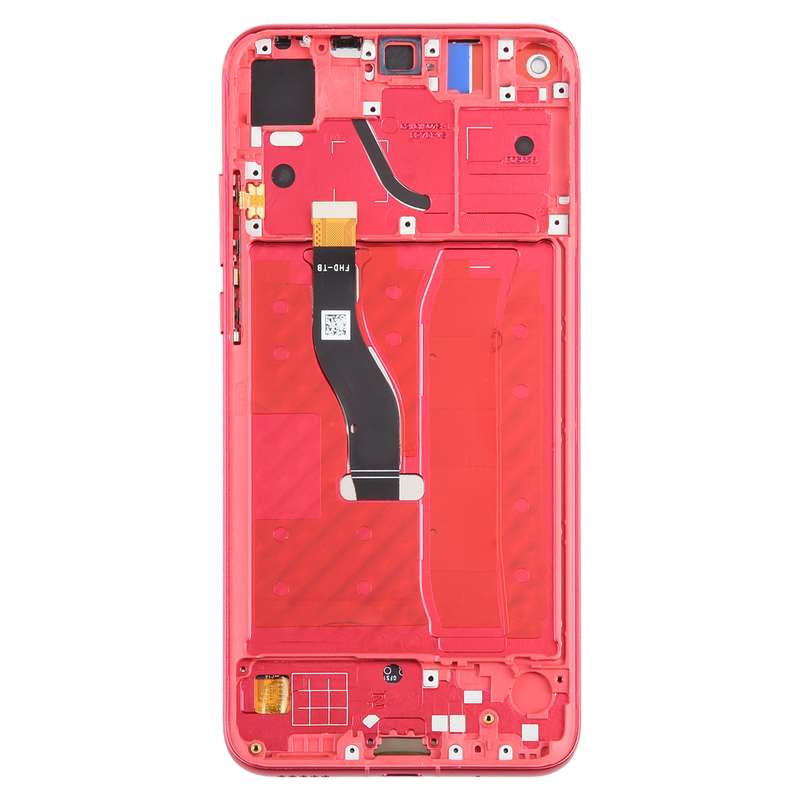 For Honor View 20 Original LCD Screen Digitizer Full Assembly with Frame (Black)