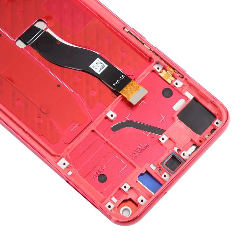 For Honor View 20 Original LCD Screen Digitizer Full Assembly with Frame (Black)