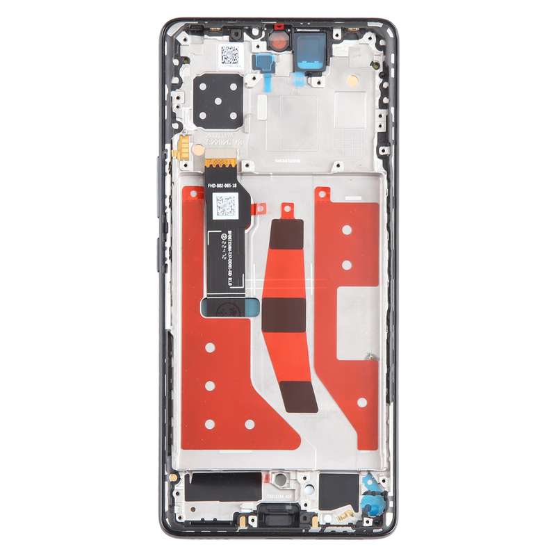 For Honor 80 GT Original LCD Screen Digitizer Full Assembly with Frame (Silver)