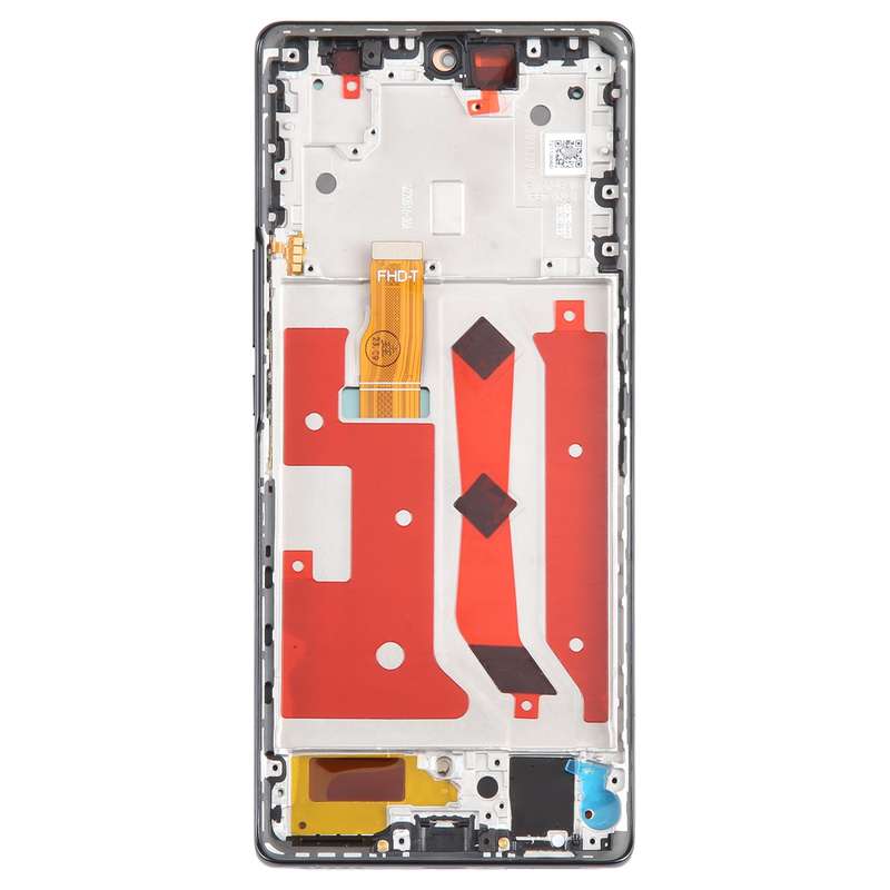 For Honor 80 SE Original LCD Screen Digitizer Full Assembly with Frame (Black)