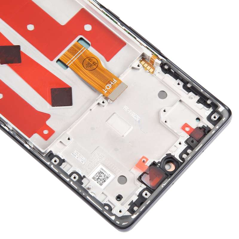 For Honor 80 SE Original LCD Screen Digitizer Full Assembly with Frame (Black)