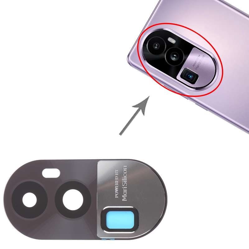 For OPPO Reno10 Pro+ Original Camera Lens Cover (Purple)