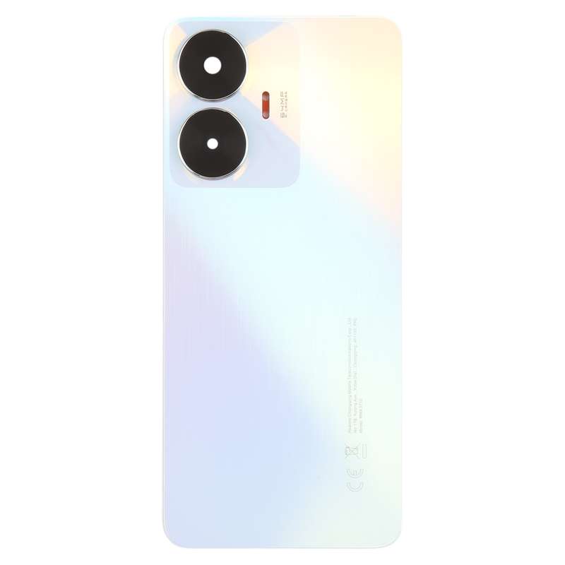 For Realme C55 Original Battery Back Cover with Camera Lens Cover(Black)