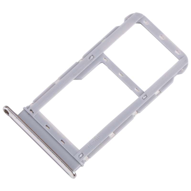 For Motorola Moto G Fast SIM Card Tray + Micro SD Card Tray (Silver)