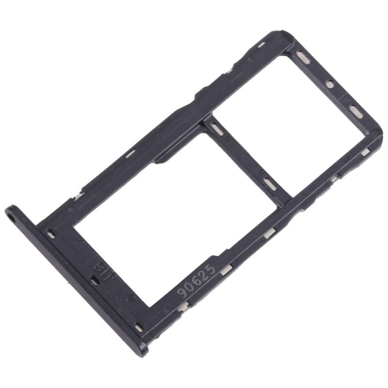 For Motorola Moto G7 Power US Version SIM Card Tray + Micro SD Card Tray (Black)
