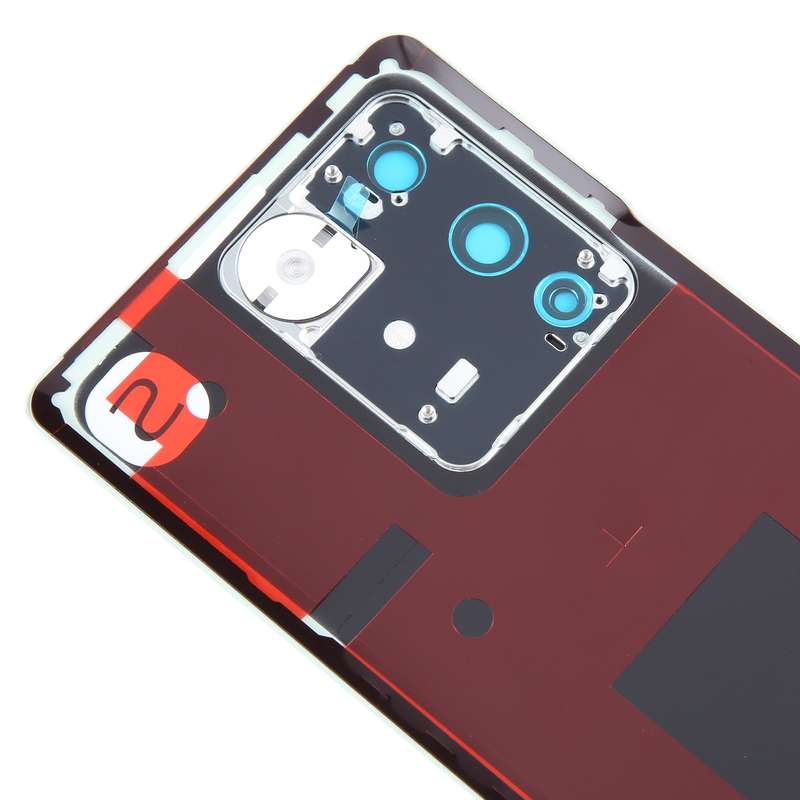 For vivo V27 / V27 Pro Original Battery Back Cover with Camera Lens Cover(Green)
