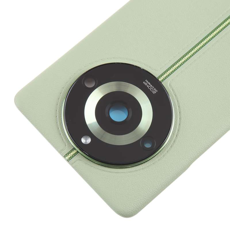 For Realme 11 Pro+ Original Battery Back Cover with Camera Lens Cover(Green)