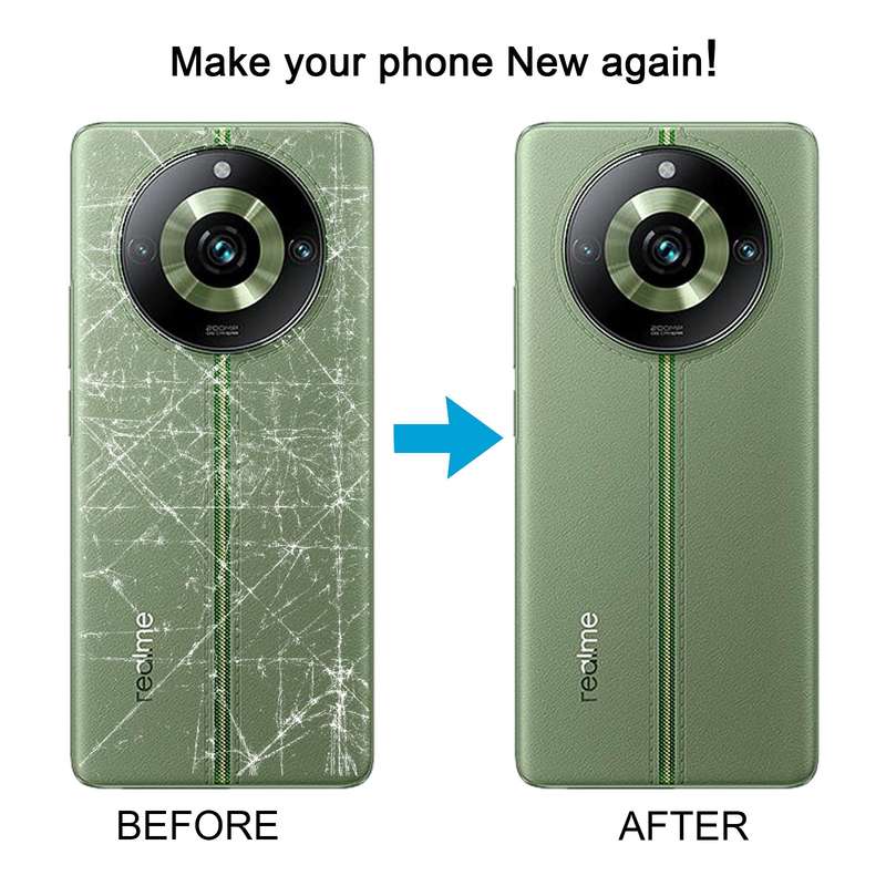 For Realme 11 Pro Original Battery Back Cover with Camera Lens Cover(White)