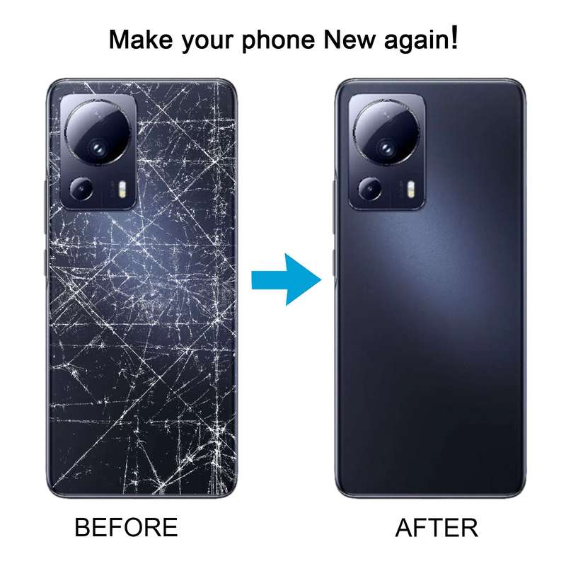 For Xiaomi 13 Lite Original Battery Back Cover(Black)