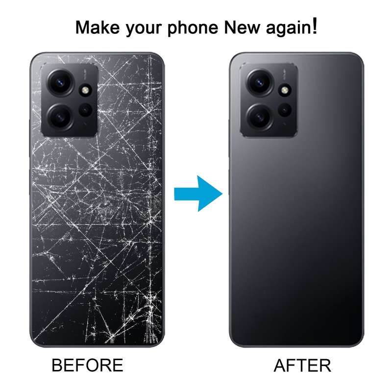 For Xiaomi Redmi 12 4G Original Battery Back Cover(Blue)