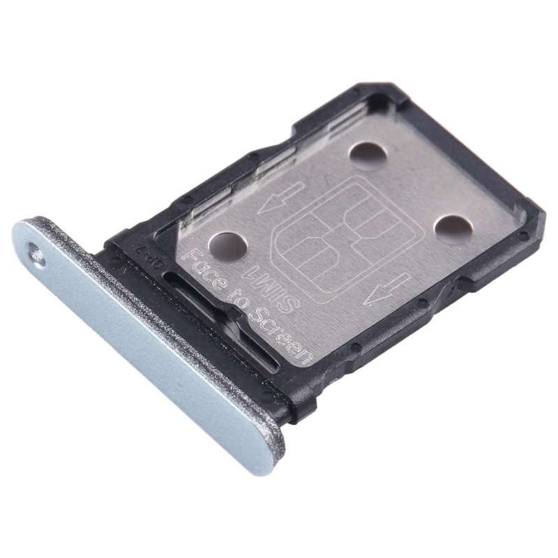 For OnePlus 10R 80W CPH2411 SIM Card Tray + SIM Card Tray (Black)