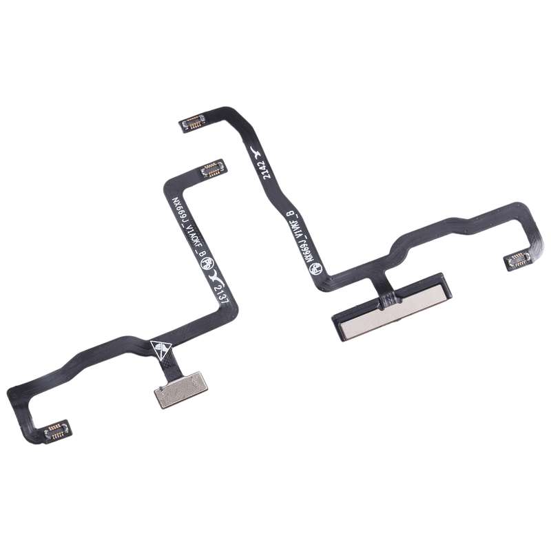 For ZTE Nubia Red Magic 6s Pro NX699J 1 Pair Power Button & Volume Button Flex Cable