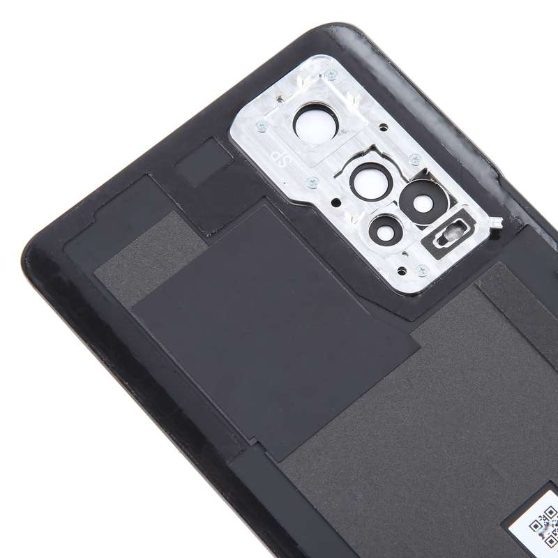 For ZTE Axon 30 5G A2322 Battery Back Cover with Camera Lens Cover(Black)