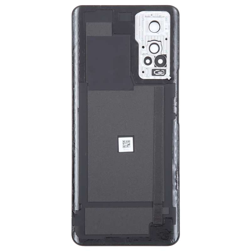 For ZTE Axon 30 5G A2322 Battery Back Cover with Camera Lens Cover(Black)