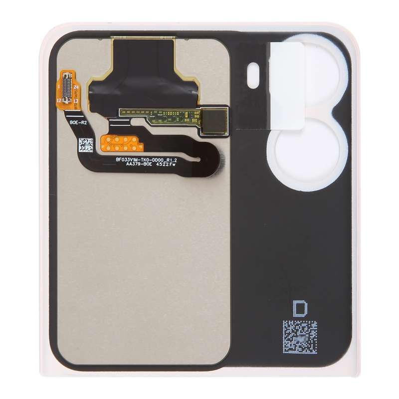 Original LCD Secondary Screen for OPPO Find N2 Flip With Digitizer Full Assembly(White)