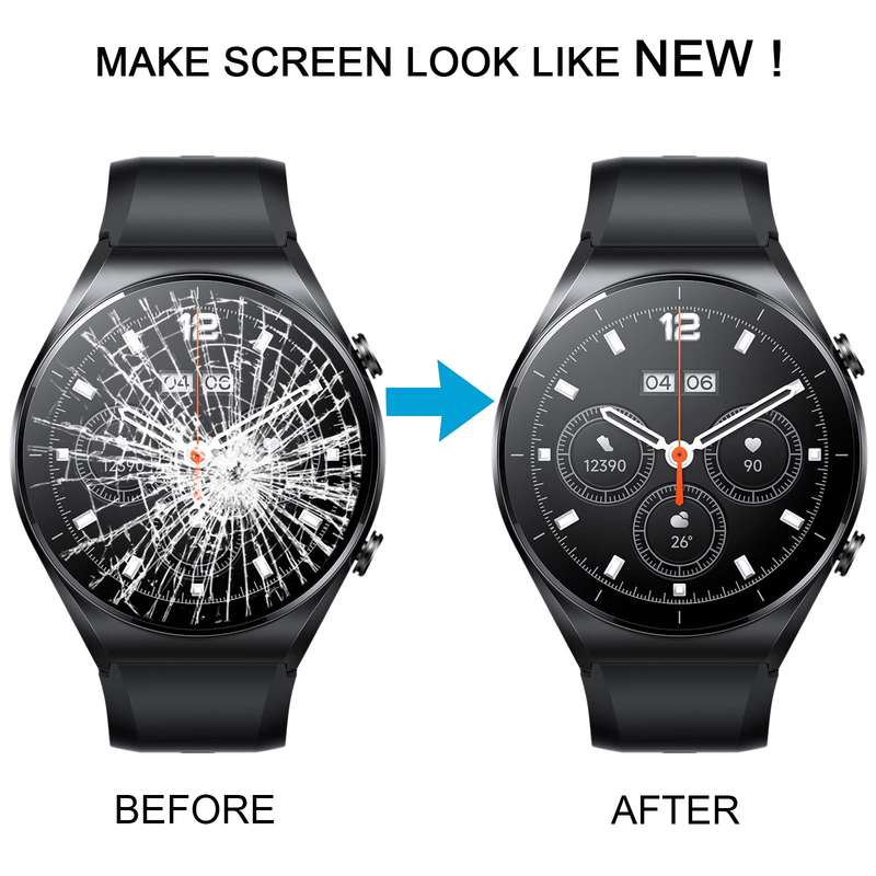 For Xiaomi Watch S1 Original LCD Screen and Digitizer Full Assembly With Frame (Black)