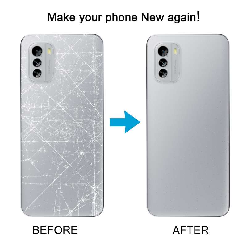 For Nokia G60 Original Battery Back Cover(Silver)