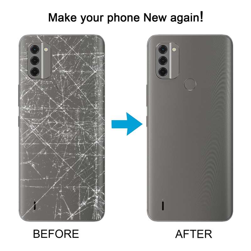 For Nokia C31 Original Battery Back Cover(Grey)