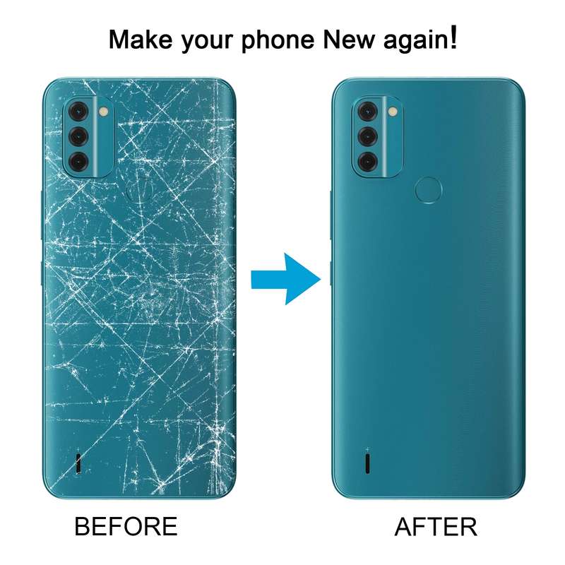 For Nokia C31 Original Battery Back Cover(Grey)