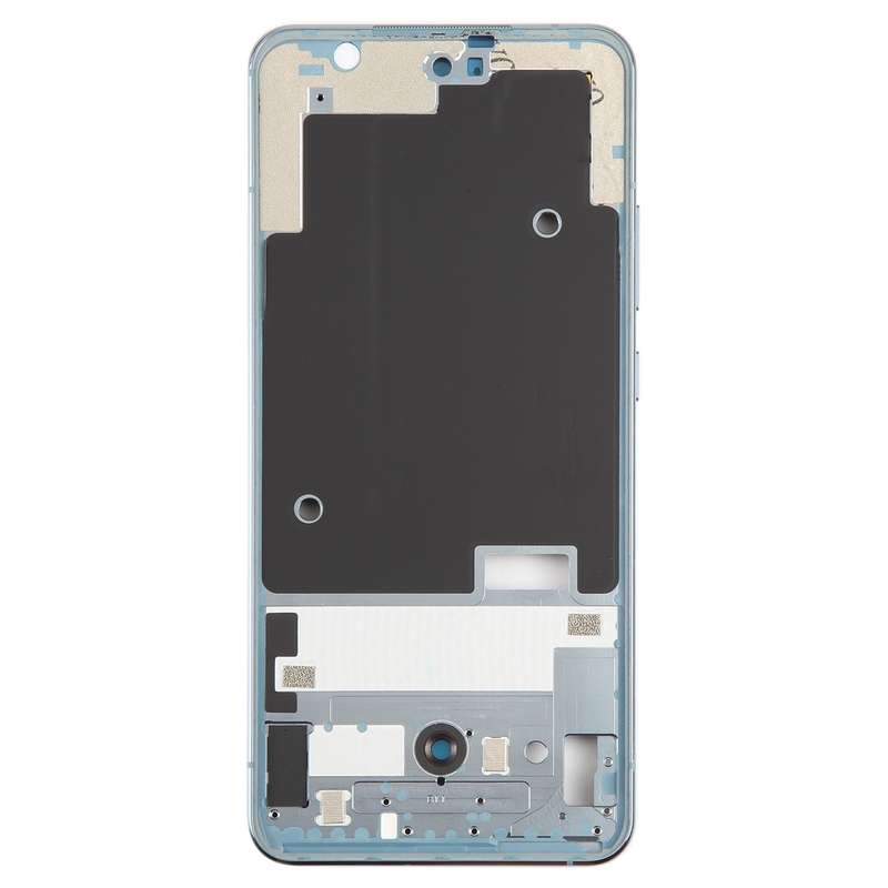 For Nokia X30 Original Front Housing LCD Frame Bezel Plate (Silver)
