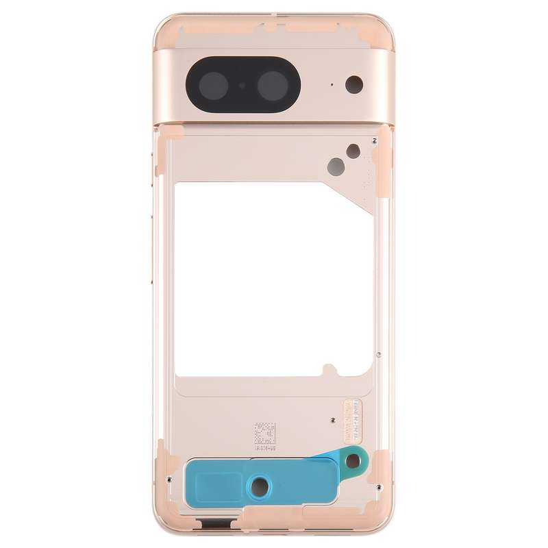 For Google Pixel 8 Original Front Housing LCD Frame Bezel Plate (Black)