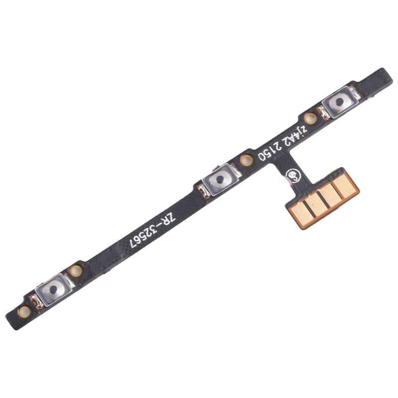 For ZTE Blade A72 4G 2022 Power Button & Volume Button Flex Cable