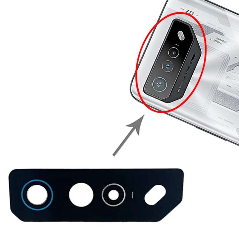 For Asus ROG Phone 7 Back Camera Lens (Blue)