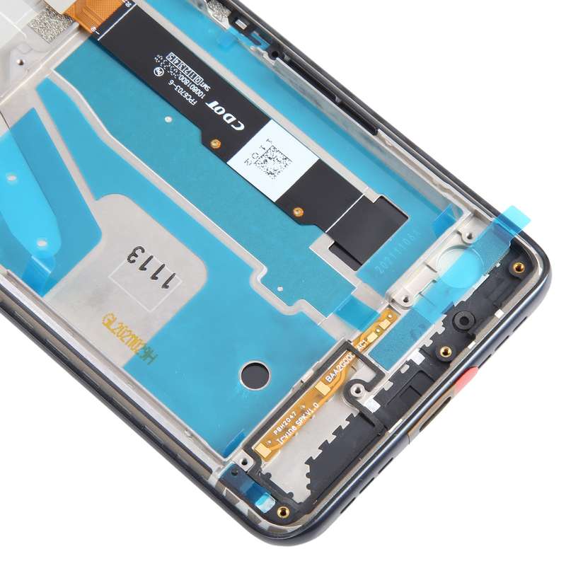 For TCL 20 5G OEM LCD Screen Digitizer Full Assembly with Frame (Blue)